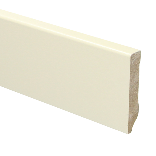 MDF Moderne plint Crèmewit RAL 9001